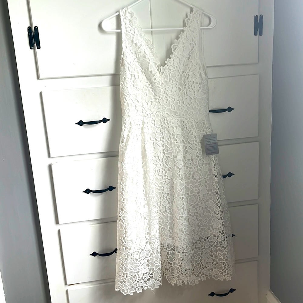 ASTR the Label Lace Midi Dress